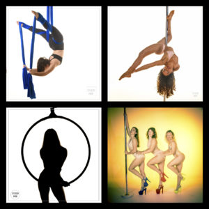 Séance photos pôle au Studio Mir